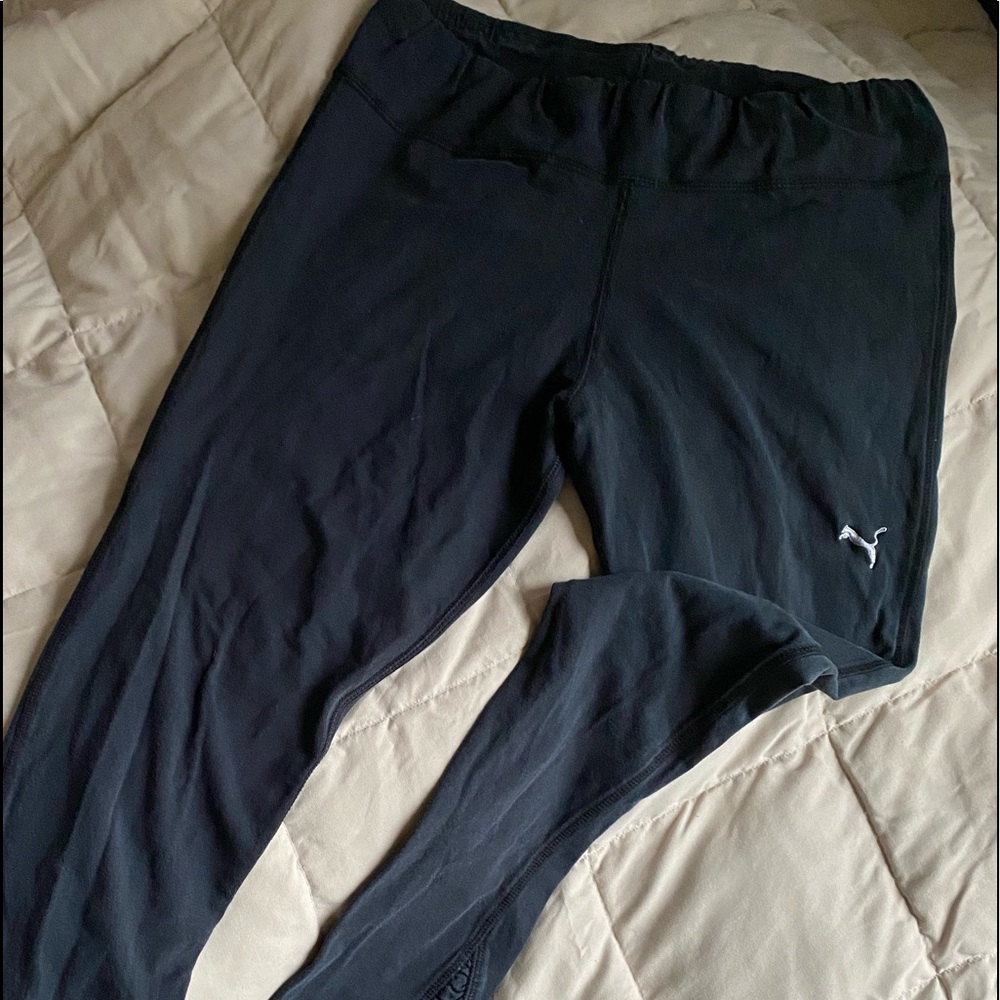 Puma Leggings, black, straight leg